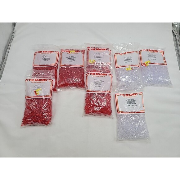 The Beadery Craft Products Lot Of 8 Bags  Vintage New - Picture 8 of 8